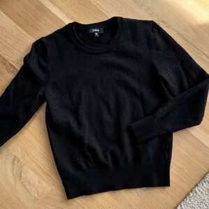 Quince Black merino wool Crewneck Sweater